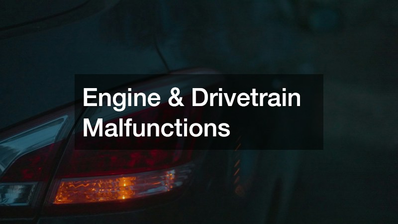 Engine & Drivetrain Malfunctions