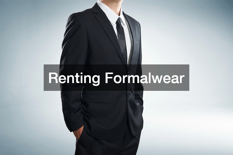 Renting Formalwear