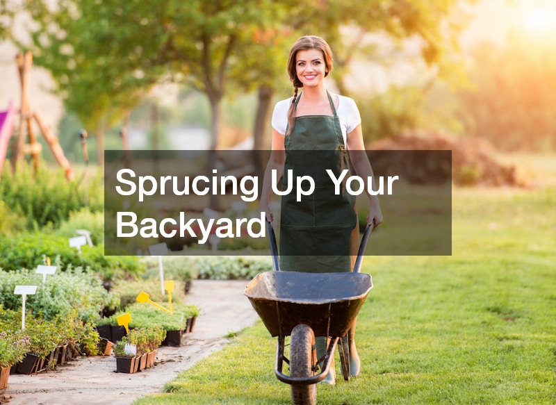 Sprucing Up Your Backyard
