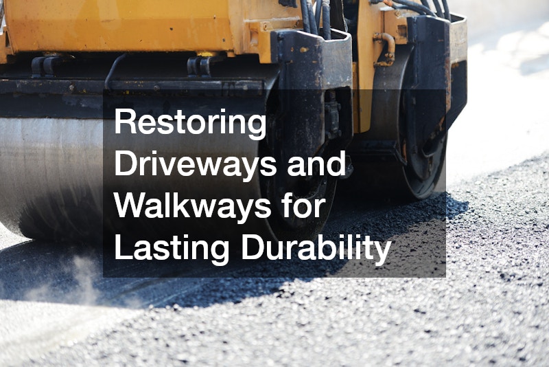 Restoring Driveways and Walkways for Lasting Durability