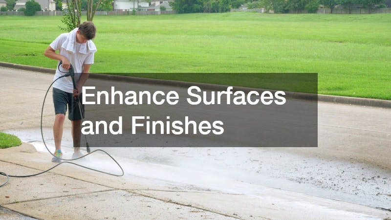 Enhance Surfaces and Finishes