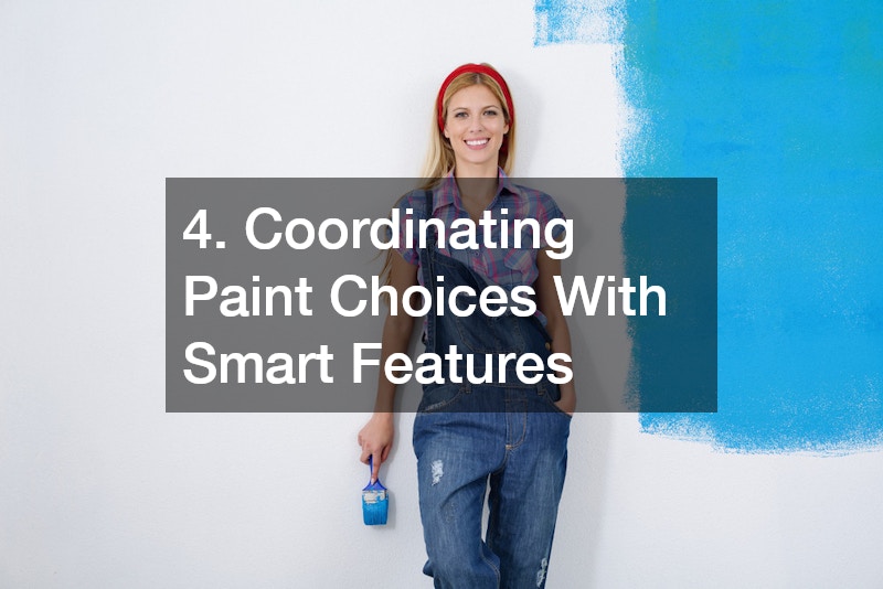 4. Coordinating Paint Choices With Smart Features