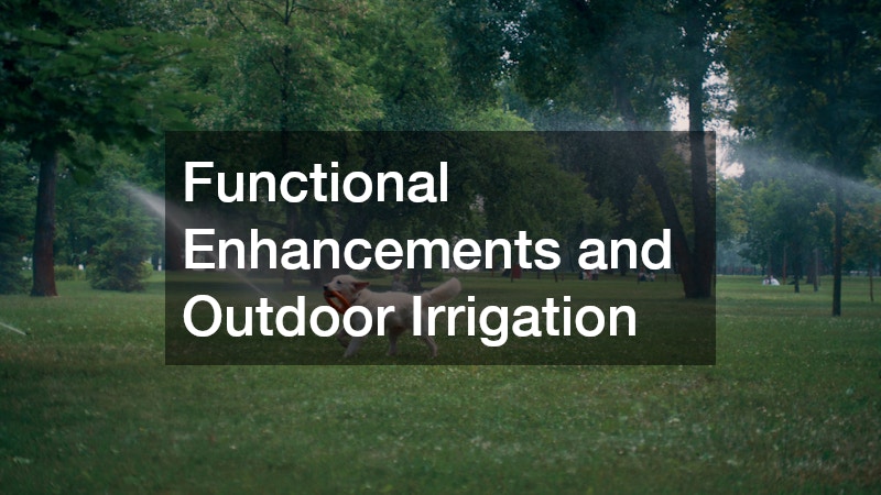 Functional Enhancements and Outdoor Irrigation