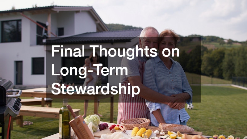 Final Thoughts on Long-Term Stewardship