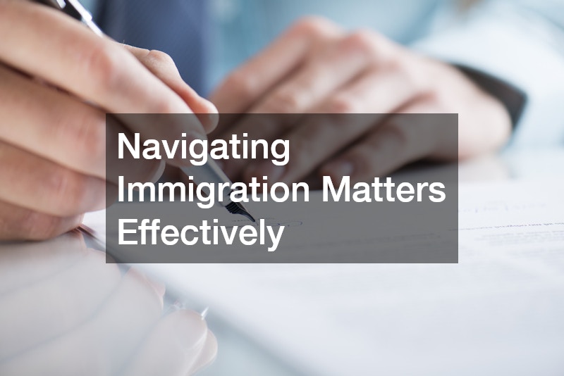 Navigating Immigration Matters Effectively