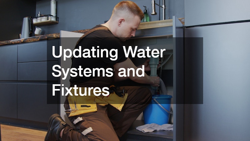 Updating Water Systems and Fixtures