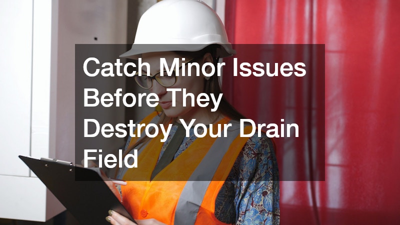 Catch Minor Issues Before They Destroy Your Drain Field