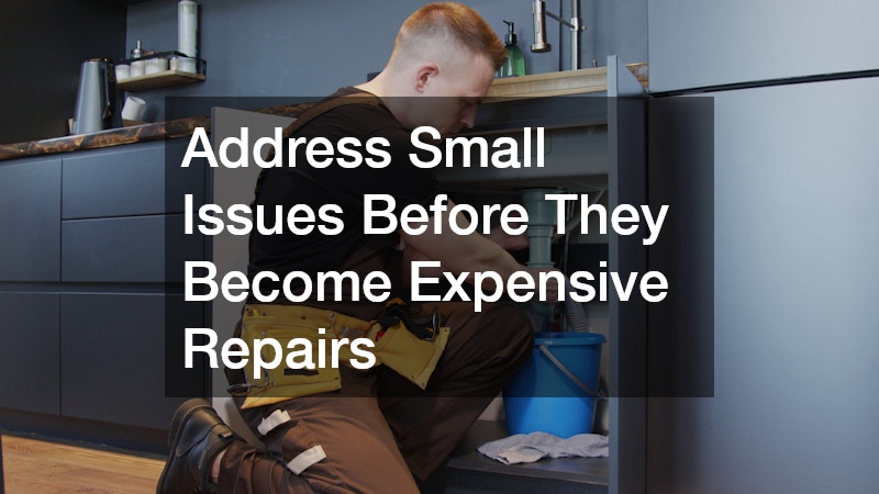 Address Small Issues Before They Become Expensive Repairs