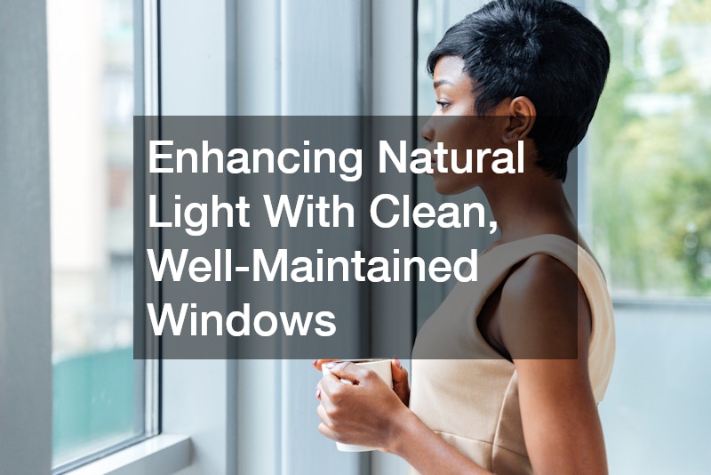 Enhancing Natural Light With Clean, Well-Maintained Windows