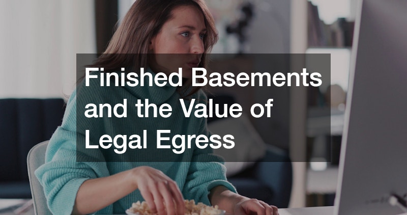 Finished Basements and the Value of Legal Egress