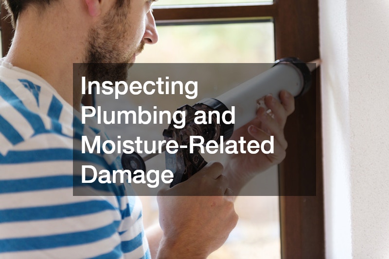 Inspecting Plumbing and Moisture-Related Damage