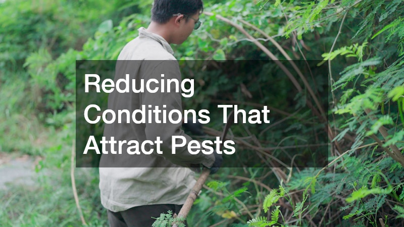 Reducing Conditions That Attract Pests