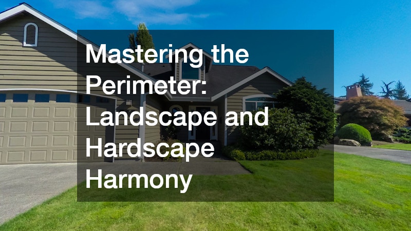 Mastering the Perimeter: Landscape and Hardscape Harmony