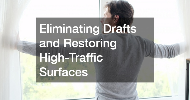 Eliminating Drafts and Restoring High-Traffic Surfaces