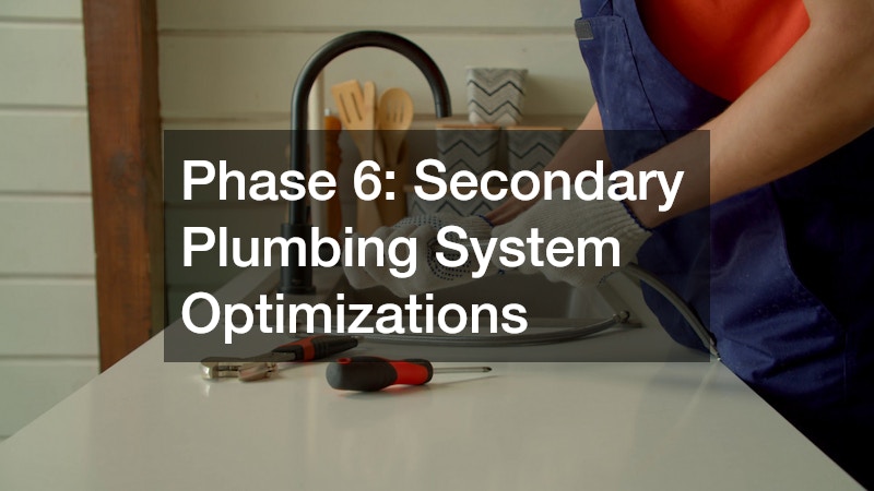 Phase 6: Secondary Plumbing System Optimizations