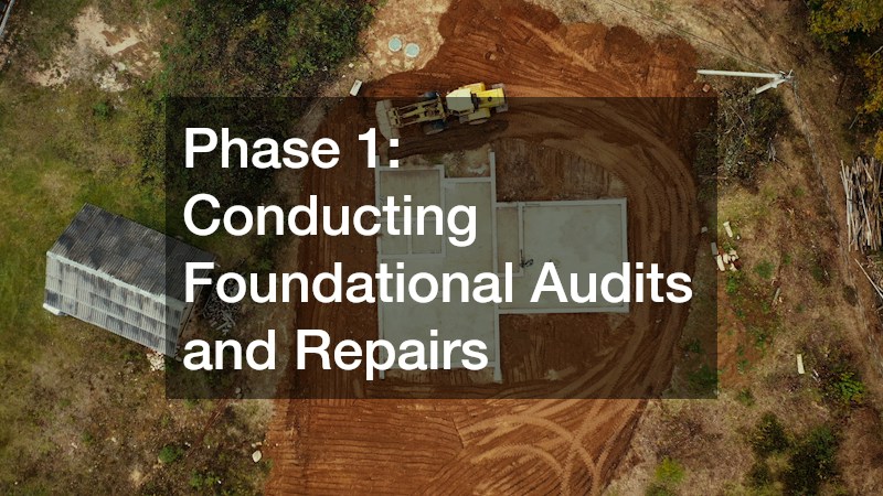Phase 1: Conducting Foundational Audits and Repairs