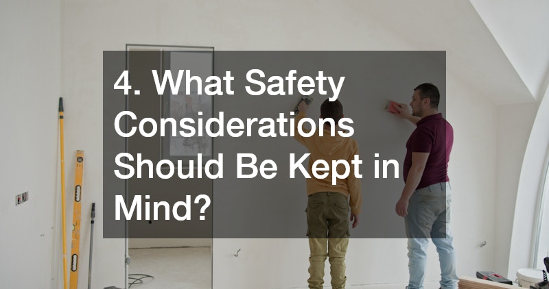 4. What Safety Considerations Should Be Kept in Mind?