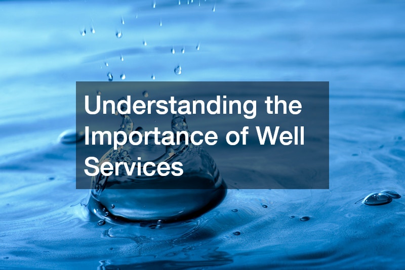 Understanding the Importance of Well Services