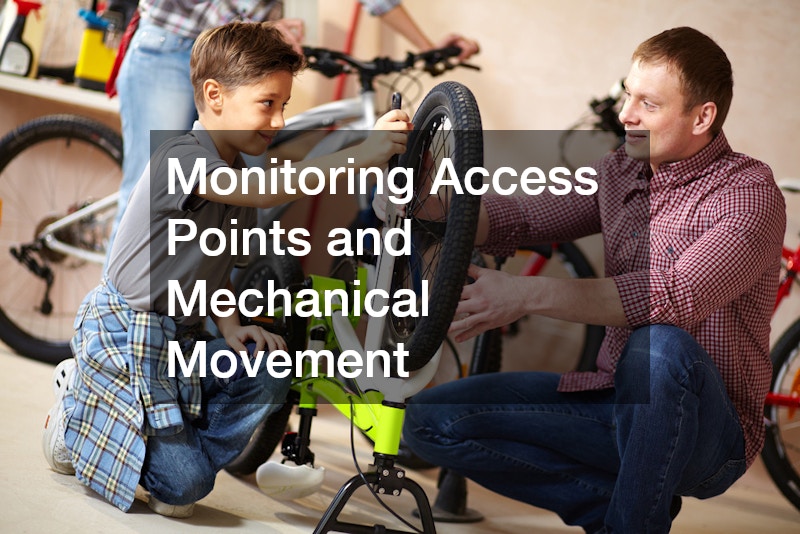 Monitoring Access Points and Mechanical Movement