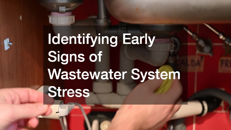 Identifying Early Signs of Wastewater System Stress