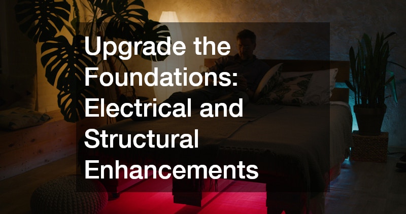 Upgrade the Foundations: Electrical and Structural Enhancements