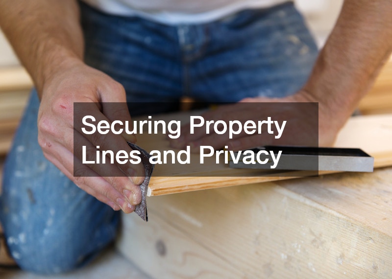 Securing Property Lines and Privacy