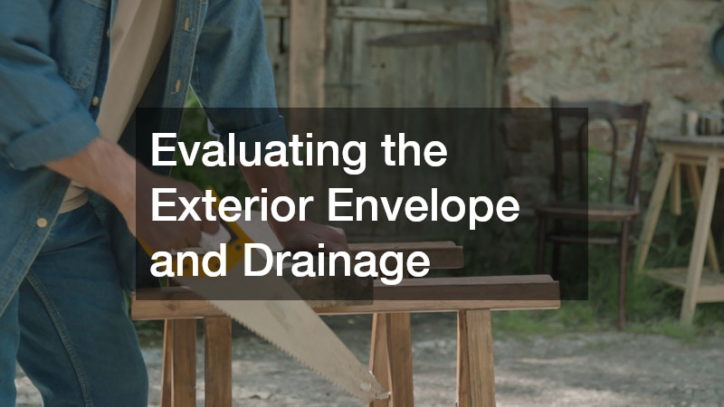 Evaluating the Exterior Envelope and Drainage