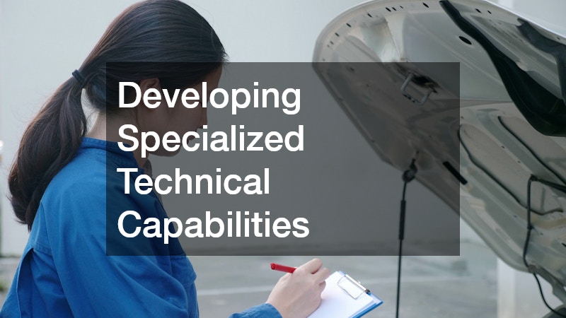 Developing Specialized Technical Capabilities