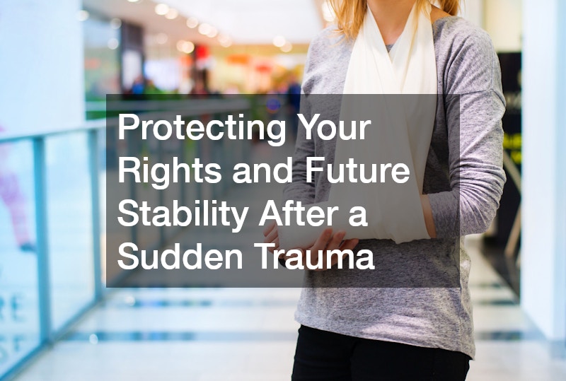 Protecting Your Rights and Future Stability After a Sudden Trauma