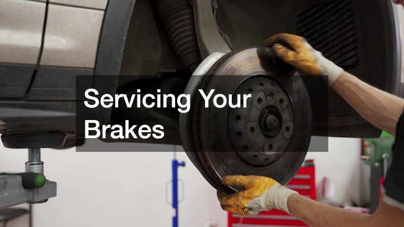 Servicing Your Brakes