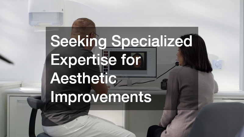 Seeking Specialized Expertise for Aesthetic Improvements