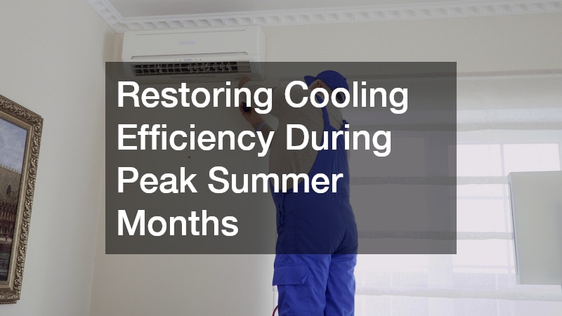 Restoring Cooling Efficiency During Peak Summer Months