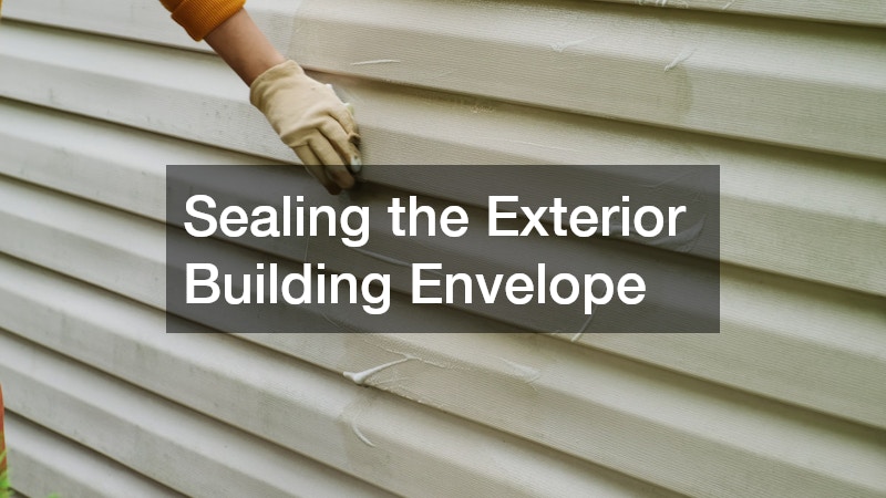 Sealing the Exterior Building Envelope