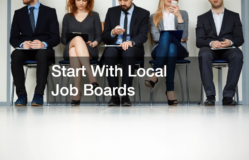 Start With Local Job Boards