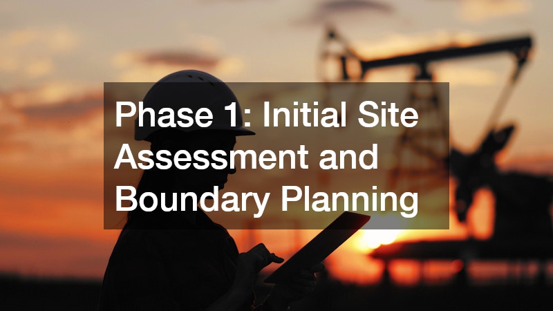 Phase 1: Initial Site Assessment and Boundary Planning