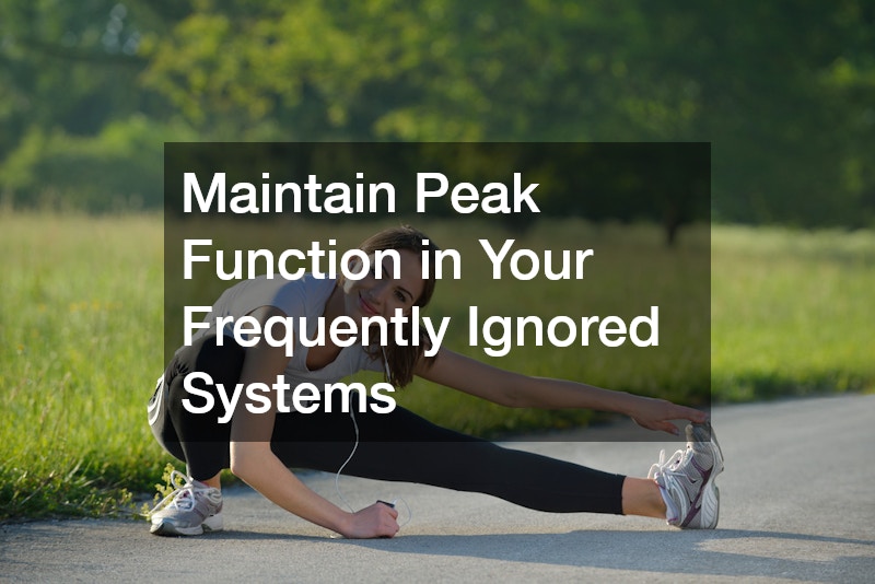 Maintain Peak Function in Your Frequently Ignored Systems