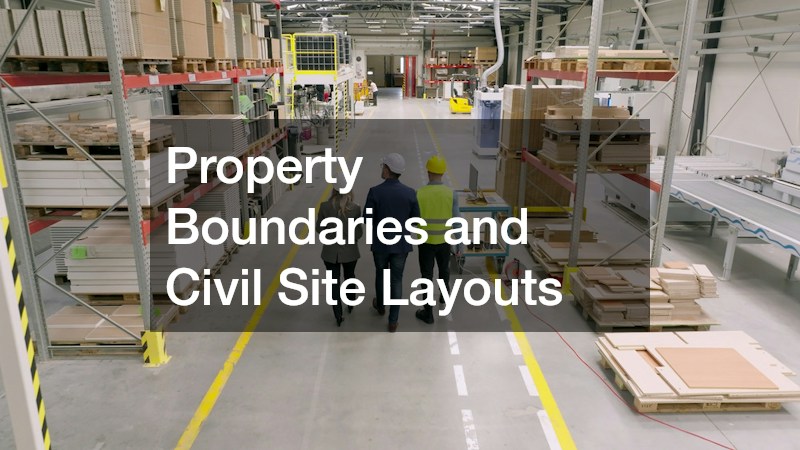 Property Boundaries and Civil Site Layouts