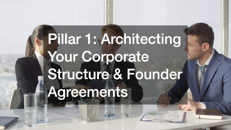 Pillar 1: Architecting Your Corporate Structure & Founder Agreements