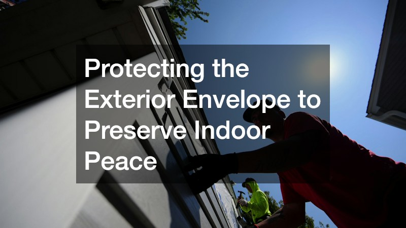 Protecting the Exterior Envelope to Preserve Indoor Peace