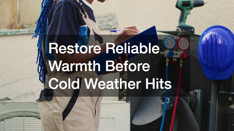 Restore Reliable Warmth Before Cold Weather Hits
