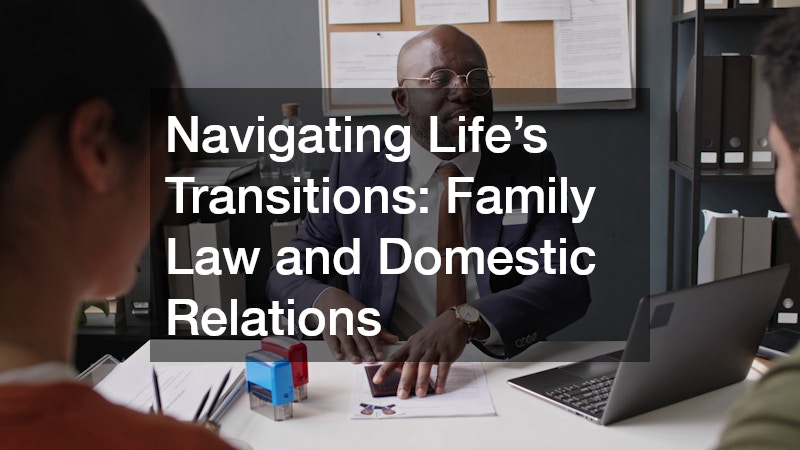 Navigating Life’s Transitions: Family Law and Domestic Relations
