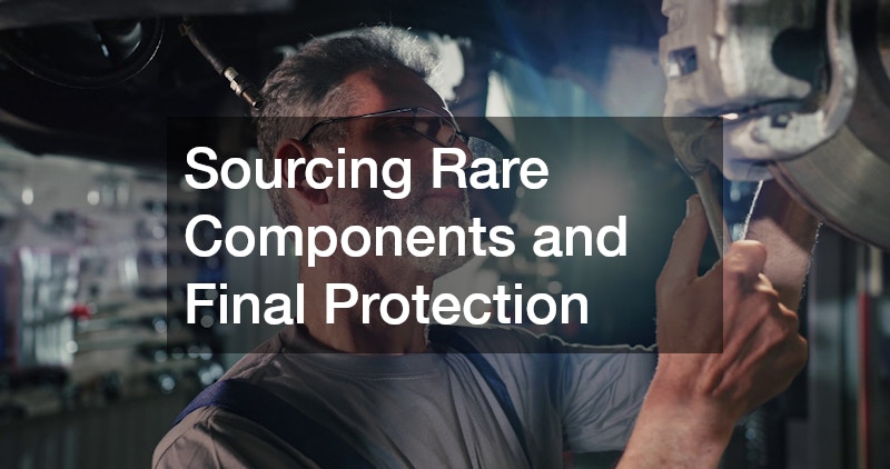 Sourcing Rare Components and Final Protection