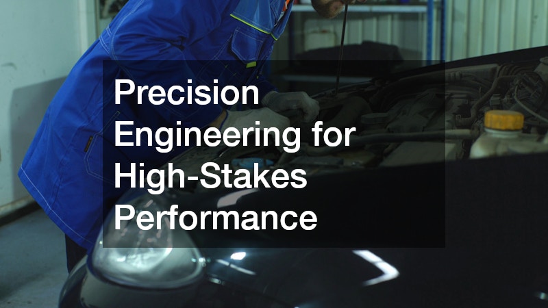 Precision Engineering for High-Stakes Performance