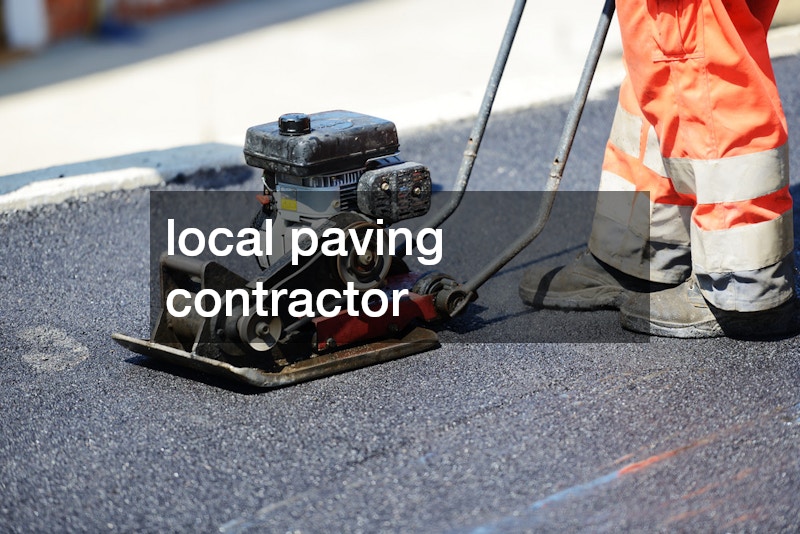 local paving contractor