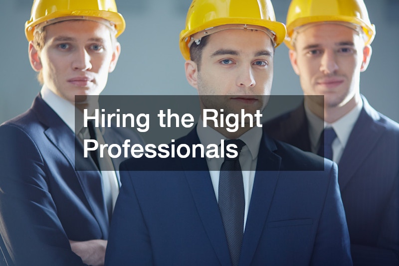Hiring the Right Professionals