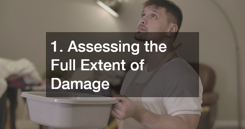 1. Assessing the Full Extent of Damage