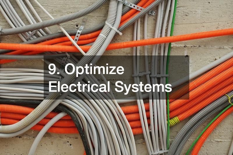 9. Optimize Electrical Systems