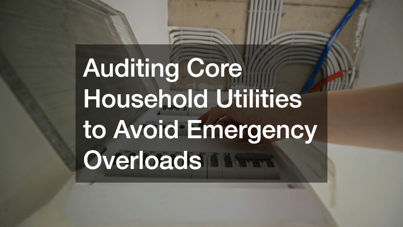 Auditing Core Household Utilities to Avoid Emergency Overloads