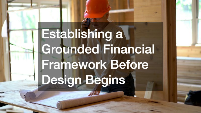 Establishing a Grounded Financial Framework Before Design Begins