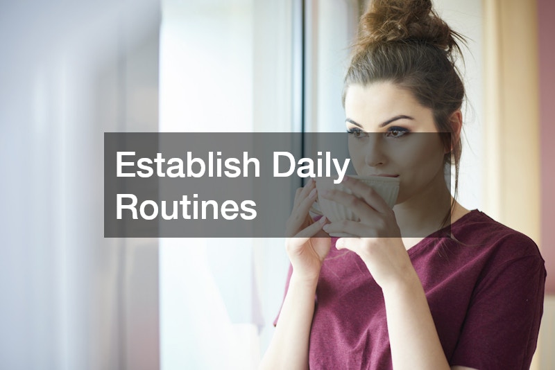 Establish Daily Routines
